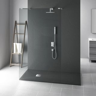 Поддон из камня Vincea VST-4SR8011A 110×80 см антрацит
