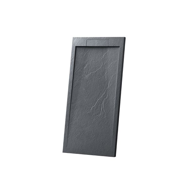 Поддон из камня Vincea VST-4SRL9016A, 1600*900, антрацит Поддон из камня Vincea VST-4SRL9016A, 1600*900, антрацит