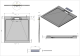 Душевой поддон Vincea VST-4SRL9090G 90 x 90 см