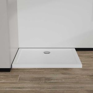 Поддон для душа акриловый Vincea VST-5AR-8010 100x80см белый