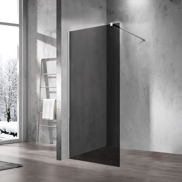 Душевая перегородка Vincea Walk-In VSW-1H110CG, 1100*2000, хром, стекло тонированное