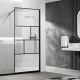 Душевая перегородка Vincea Walk-In HP Art VSW-1HC900CFB профиль матовый черный стекло рифленое