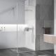 Душевая перегородка Vincea Walk-In VSW-1HP100FLBN 100 см брашированный никель стекло рифленое