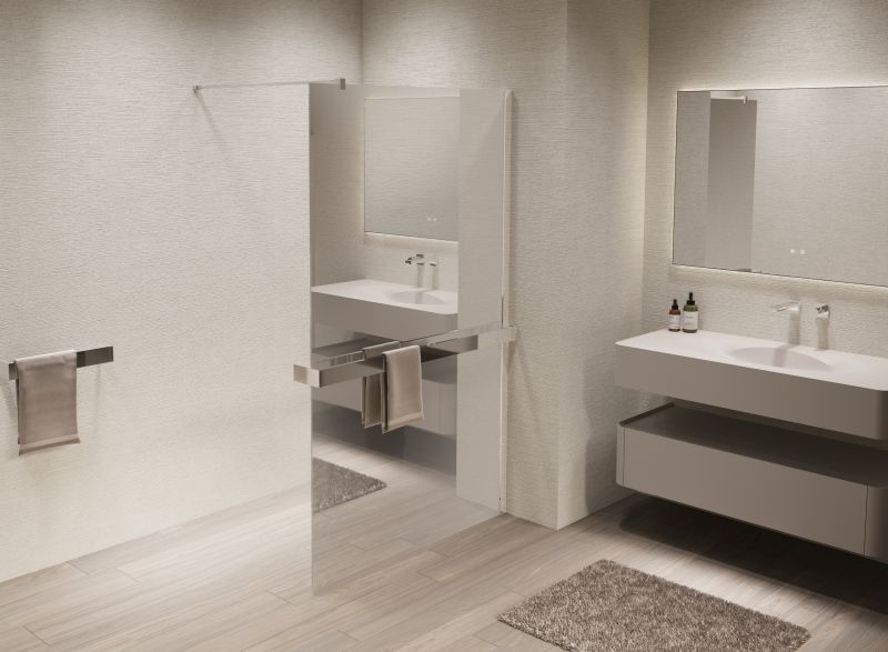 Душевая перегородка Vincea Walk-In VSW-1HR900MR, 900*2000, хром, стекло зеркальное