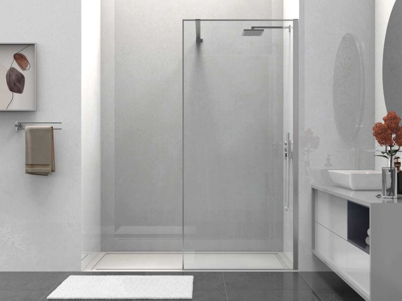 Душевая перегородка Vincea Walk-In HS VSW-1HS800CL, 800*2000, хром, стекло прозрачное