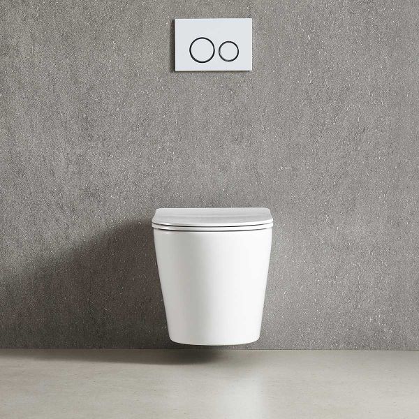 Унитаз подвесной Vincea Tornado Piatti VT1-11T, цвет белый, ультратонкое soft-close сиденье