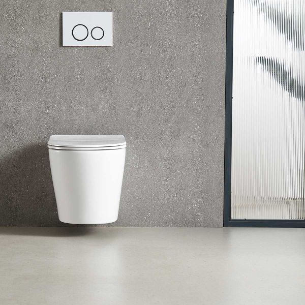 Унитаз подвесной Vincea Tornado Piatti VT1-11T, цвет белый, ультратонкое soft-close сиденье