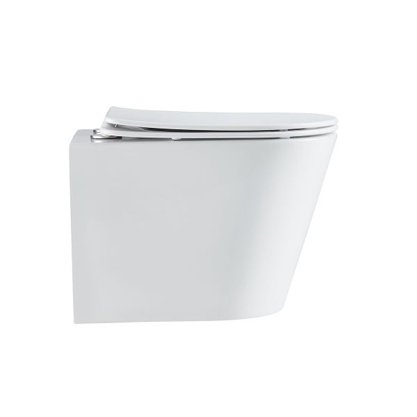 Унитаз подвесной Vincea Tornado Piatti VT1-11T, цвет белый, ультратонкое soft-close сиденье