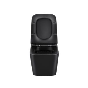 Унитаз подвесной Vincea Q-Line VT1-12MB черный безободковый ультратонкое soft-close сиденье