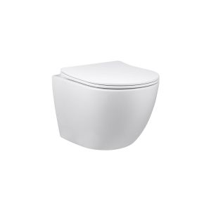 Унитаз подвесной Vincea Globo VT1-14SMW безободковый белый ультратонкое soft-close сиденье