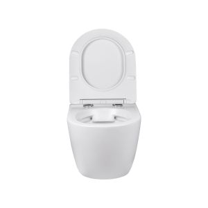 Унитаз подвесной Vincea Globo VT1-14SMW безободковый белый ультратонкое soft-close сиденье