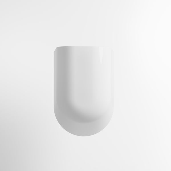 Унитаз подвесной Vincea Tornado Vito VT1-23T, полностью закрытый, цвет белый, ультратонкое soft-close сиденье