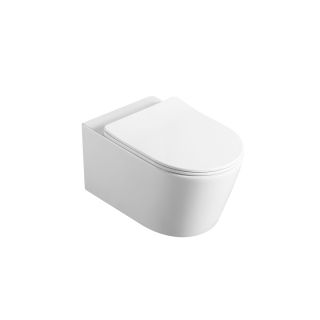 Унитаз подвесной Vincea Cute VT1-24 белый безободковый ультратонкое soft-close сиденье Унитаз подвесной Vincea Cute VT1-24 белый безободковый ультратонкое soft-close сиденье
