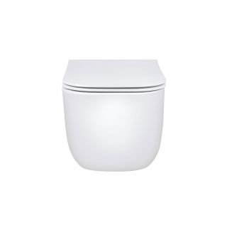 Унитаз подвесной Vincea Form VT1-35 безободковый белый ультратонкое soft-close сиденье