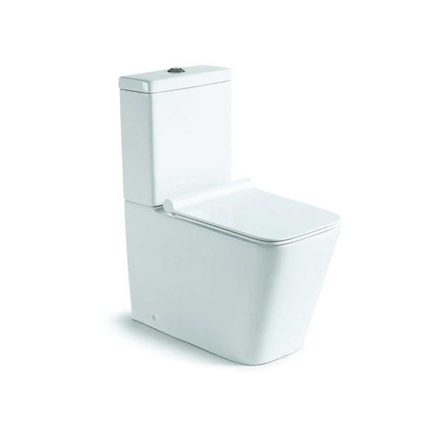 Унитаз-компакт Vincea Q-Line VT2-12 белый безободковый ультратонкое soft-close сиденье