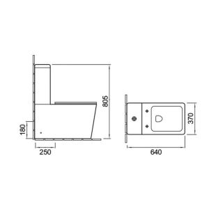 Унитаз-компакт Vincea Q-Line VT2-12 белый безободковый ультратонкое soft-close сиденье