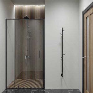 Полотенцесушитель электрический Vincea VTD-1DBE черный