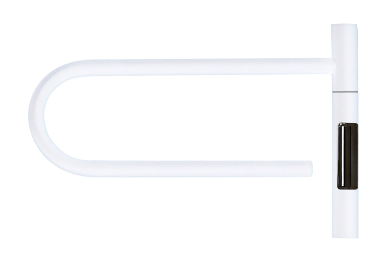 Полотенцесушитель электрический Vincea VTD-1P1WE 39х25, белый, таймер