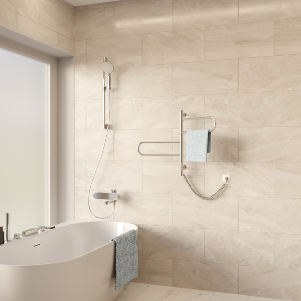 Полотенцесушитель электрический Vincea VTD-1R1CE хром