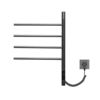 Полотенцесушитель электрический Vincea VTD-1S1CGE 43×60, графит, таймер