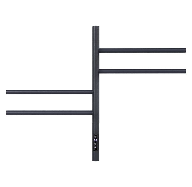 Полотенцесушитель электрический Vincea VTD-1S1CGE 43×60, графит, таймер