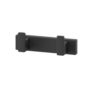 Крючок двойной WHITECROSS Cubo CU2412BL чёрный матовый