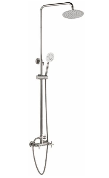 Душевая стойка Haiba HB24808 сталь
