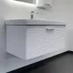 Тумба с раковиной Comforty Танжер 00-00019566 90 см белый