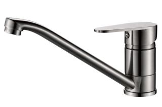 Смеситель для кухни Haiba HB42802 сталь Смеситель для кухни Haiba HB42802 сталь