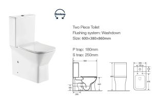 Унитаз Ceruttispa ELLERO CT8458 напольный