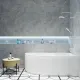 Акриловая ванна Triton Мари Щ0000046666 левая 170x110 см на Х-каркасе белый
