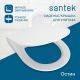 Сиденье Santek Остин 1WH302485 быстрое снятие микролифт