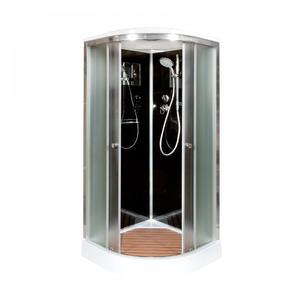 Душевая кабина Deto B09S BLACK 90х90х220 см