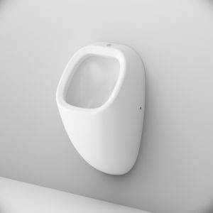 Am.Pm Spirit V2.0 C707006WP писсуар, внешний подвод воды с декором