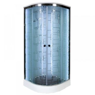 Душевая кабина Deto EM1590 N LED с гм. 90х90х208см Душевая кабина Deto EM1590 N LED с гм. 90х90х208см