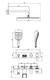 Душевой комплект Lemark Atlantiss LM3225C