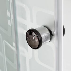 Душевая кабина Deto ЕМ2712 R LED с гм. 120х80х220 см