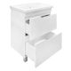 Тумба с раковиной Azario Kantri CS00097250 60 см белый глянец