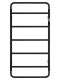 Полотенцесушитель электрический Wonzon & Woghand Wismar WW-AL202-MB 47x90 см чёрный матовый