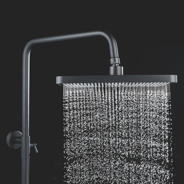 Душевая стойка Shevanik S6136H чёрный Душевая стойка Shevanik S6136H чёрный