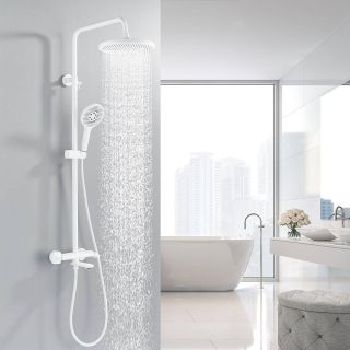 Душевая стойка Rose R3936C белый Душевая стойка Rose R3936C белый