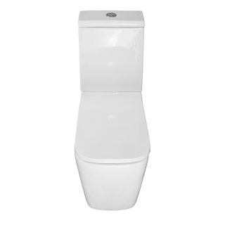 Унитаз-компакт Azario Ferra AZ-1015 безободковый белый