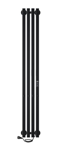 Полотенцесушитель электрический Indigo Style Pro LSPRE120-18BRRt 120x18 см чёрный муар