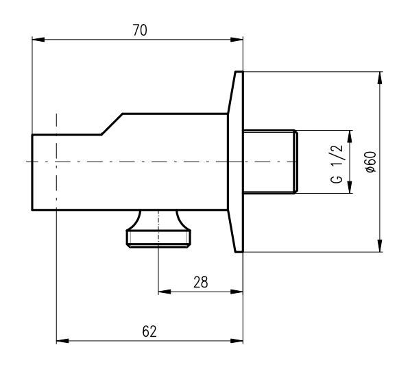 Шланговое подсоединение Rav Slezak MD0614RCMAT черный