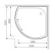 Душевой поддон Am.pm Bliss L W53T-315-090W64 90x90 Душевой поддон Am.pm Bliss L W53T-315-090W64 90x90