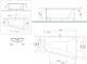 Акриловая ванна Am.pm Inspire W5AA-160L100W-A64 160x100 см левосторонняя