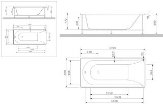 Экран Am.pm Inspire W5AA-180-080W-P64 180 см Экран Am.pm Inspire W5AA-180-080W-P64 180 см