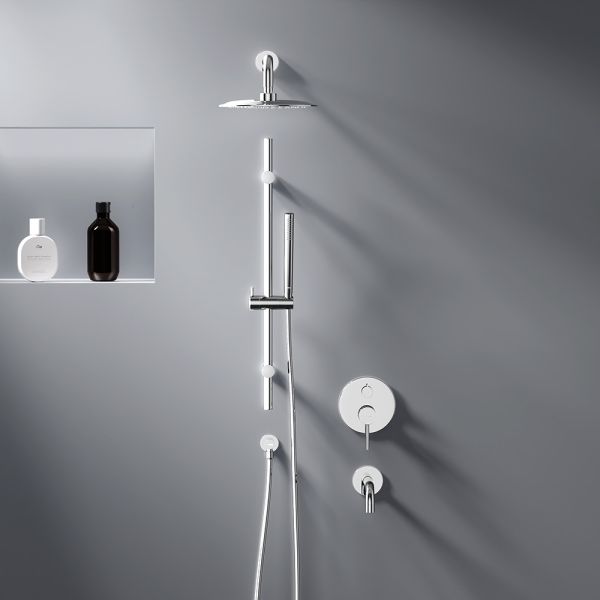 Встраиваемая душевая система Damixa Scandinavian Pure 936540000 хром