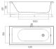 Акриловая ванна Am.Pm Sense W75A-150-070W-A 150x70 см Акриловая ванна Am.Pm Sense W75A-150-070W-A 150x70 см