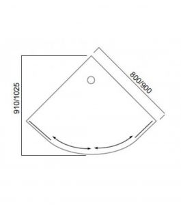 Душевой поддон Am.pm Sense W75T-225-080W 80x80